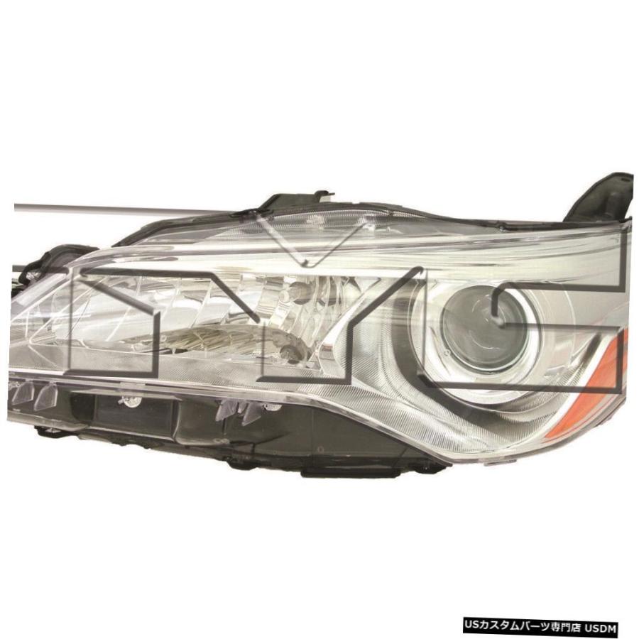 ヘッドライト 15-17トヨタカムリLE / XLEクロムハロゲン左ドライバーヘッドライトヘッドランプNSF  15-17 Toyota Camry