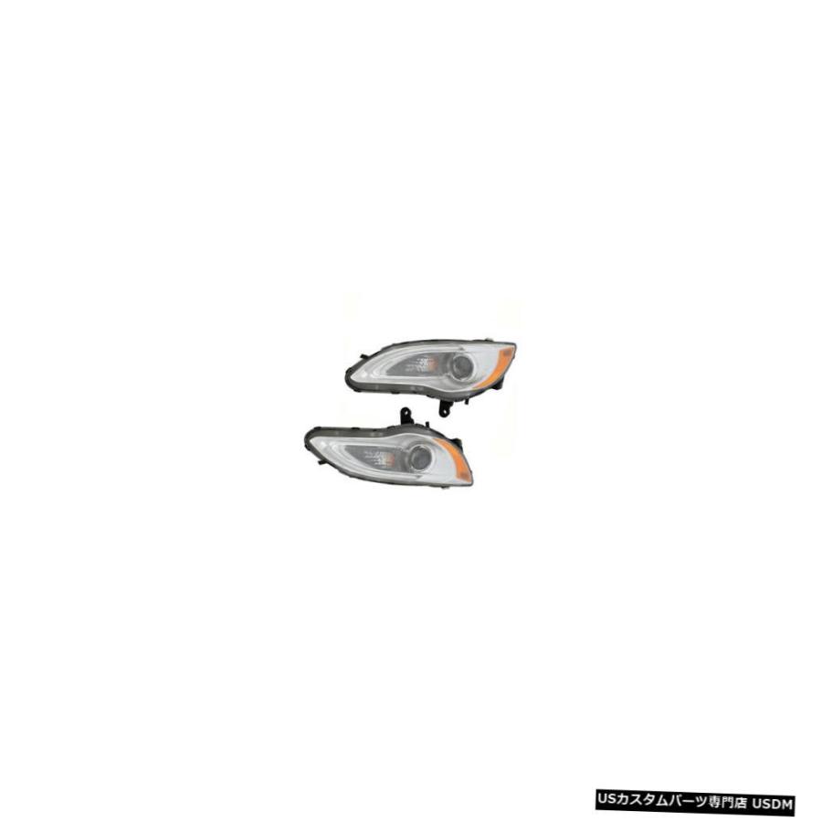 ヘッドライト  11-14 Chrysler 200 Sedan/Convertible Driver \u0026 Passen