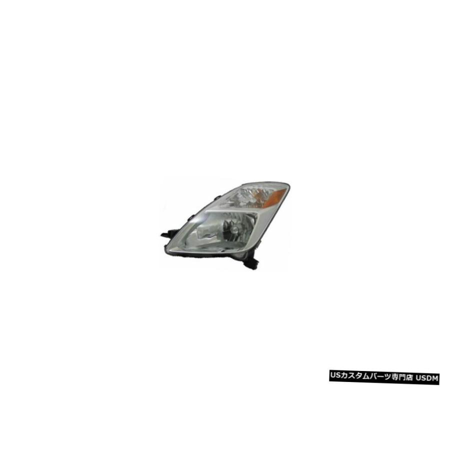 ヘッドライト 06-09トヨタプリウスハロゲン左ドライバーヘッドライト