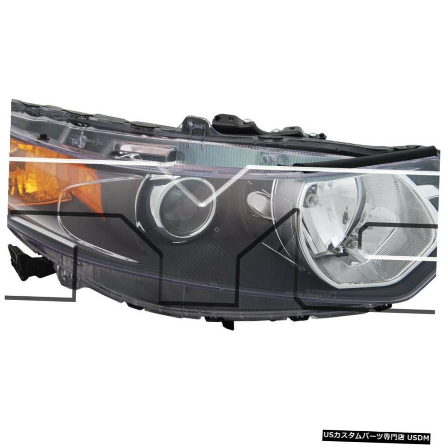 前照灯 09-14 Acura TSX Sedan US変わり種/ 11-14手押し車乗り手前照灯  09-14 Acura TSX Sed その他ライト-車、バイク、自転車