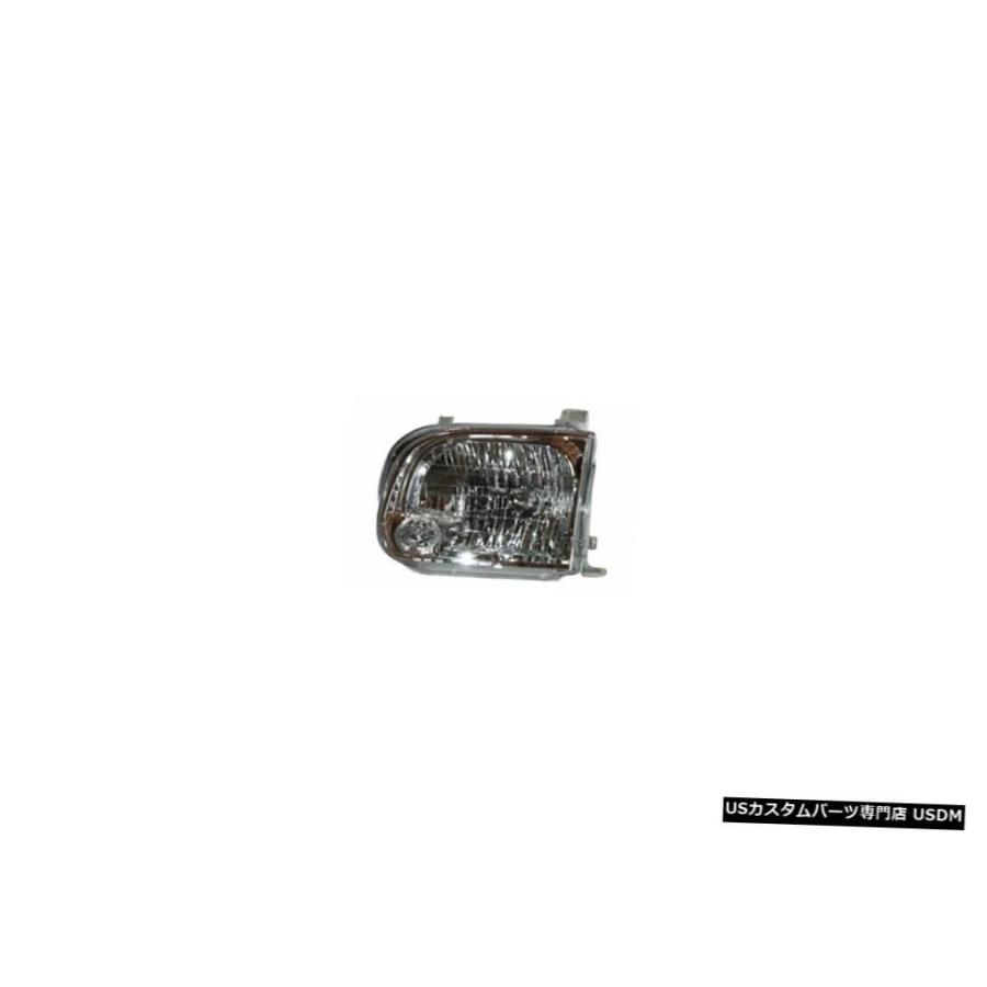 ヘッドライト 05-06トヨタタンドラダブルキャブ左ドライバーヘッドライトヘッドランプNSF  05-06 Toyota Tundra Double