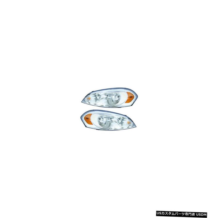 ヘッドライト  06-15 Chevrolet Monte Carlo/Impala Driver \u0026 Passenger Headlight