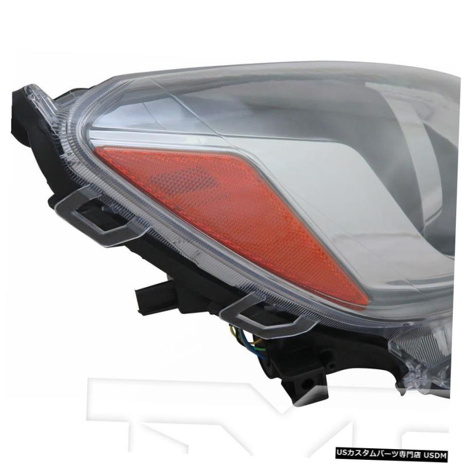 ヘッドライト 15-17トヨタプリウスCヘッドライトアセンブリフロントランプ助手席右側 15-17 Toyota Prius-C Headlight_2