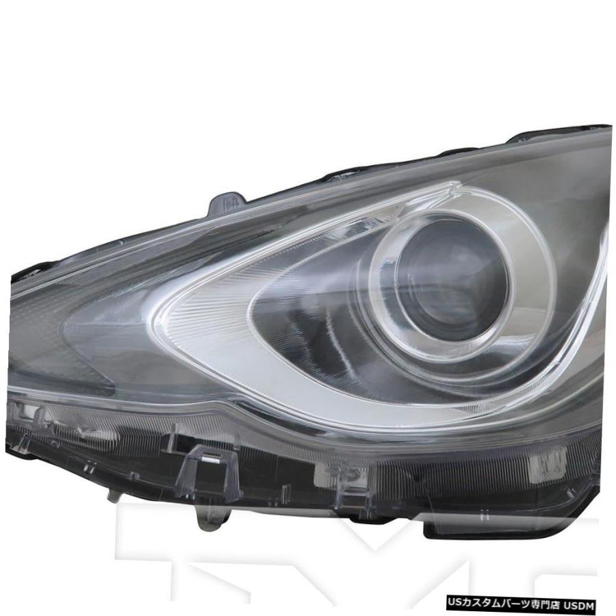 ヘッドライト 15-17トヨタプリウスCヘッドライトアセンブリフロントランプドライバー左側 15-17 Toyota Prius-C Headlig