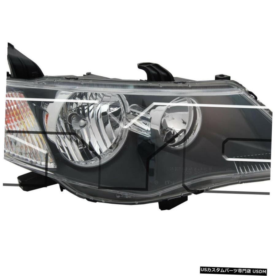 三菱アウトランダーヘッドライト