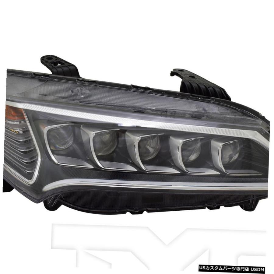 前照灯 15-17 Acura TLX LEDヘッドライトフロントランプ御手伝い席右寄り  15-17 Acura TLX LED Headlight その他ライト-車、バイク、自転車