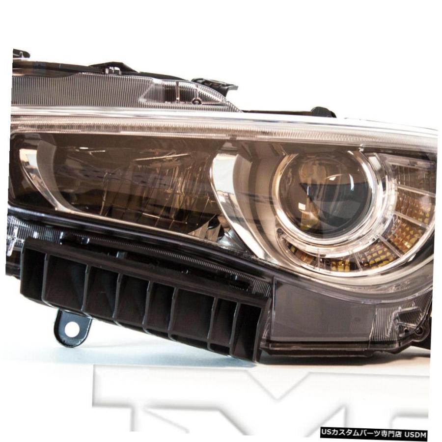 ヘッドライト 14-17 Infiniti Q-50（AFS左ドライバーヘッドライトヘッドランプNSFなし）に適合  Fits 14-17 Infin