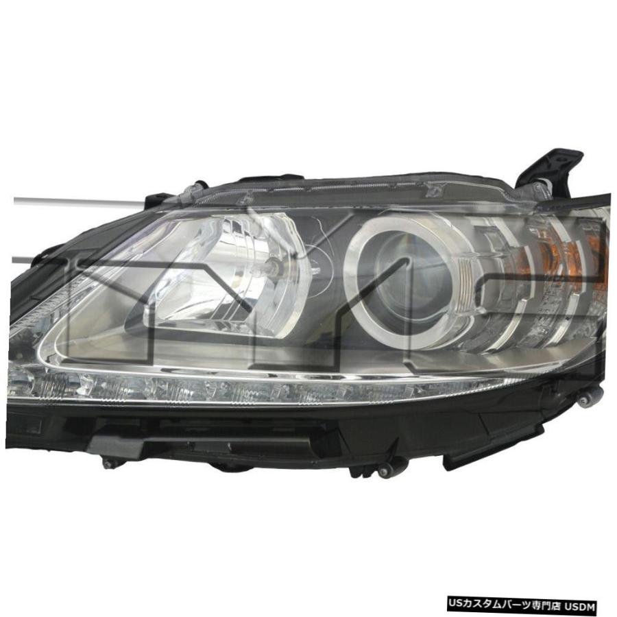 ヘッドライト 13-15レクサスES350 / 300h HID w / LED DRL左ドライバーヘッドライトヘッドランプNSF 13-15 Le