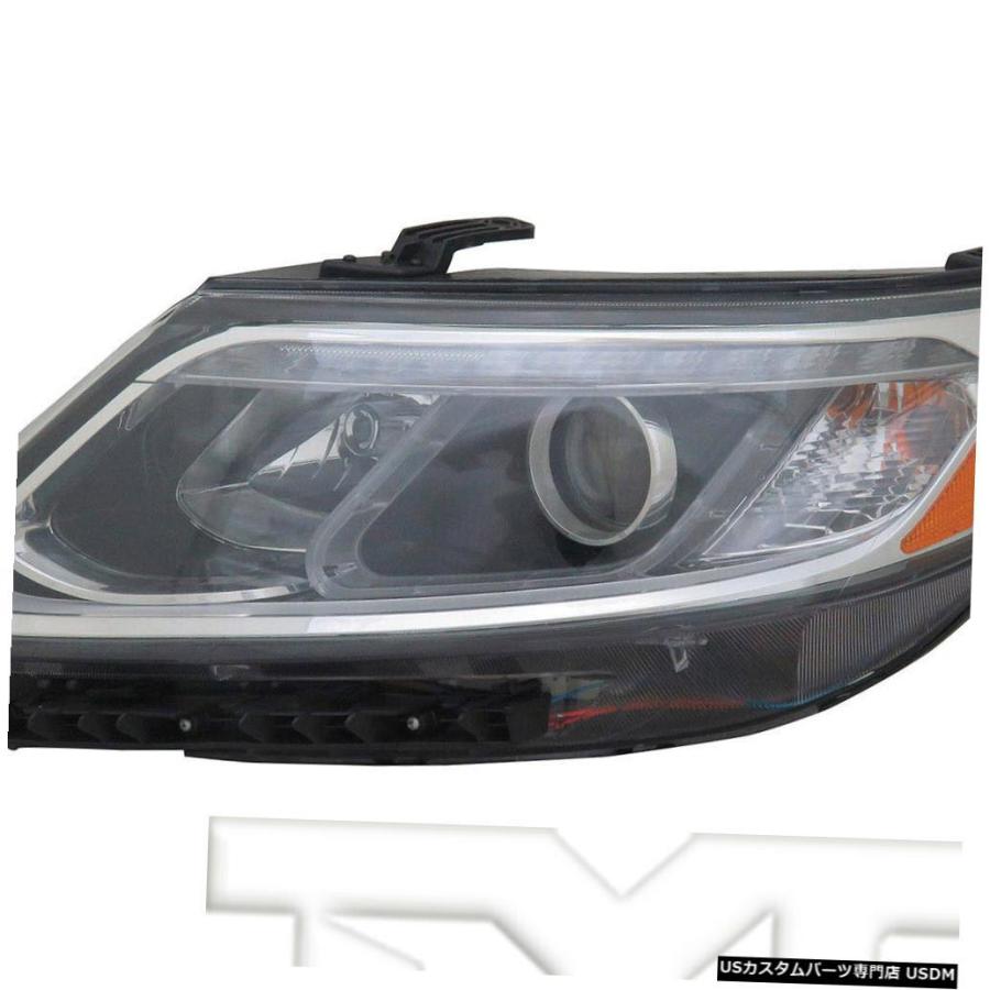ヘッドライト 14-15 Kia Sorento EX / SXハロゲン左ドライバーヘッドライトヘッドランプCAPAに適合  Fits 14-15 K