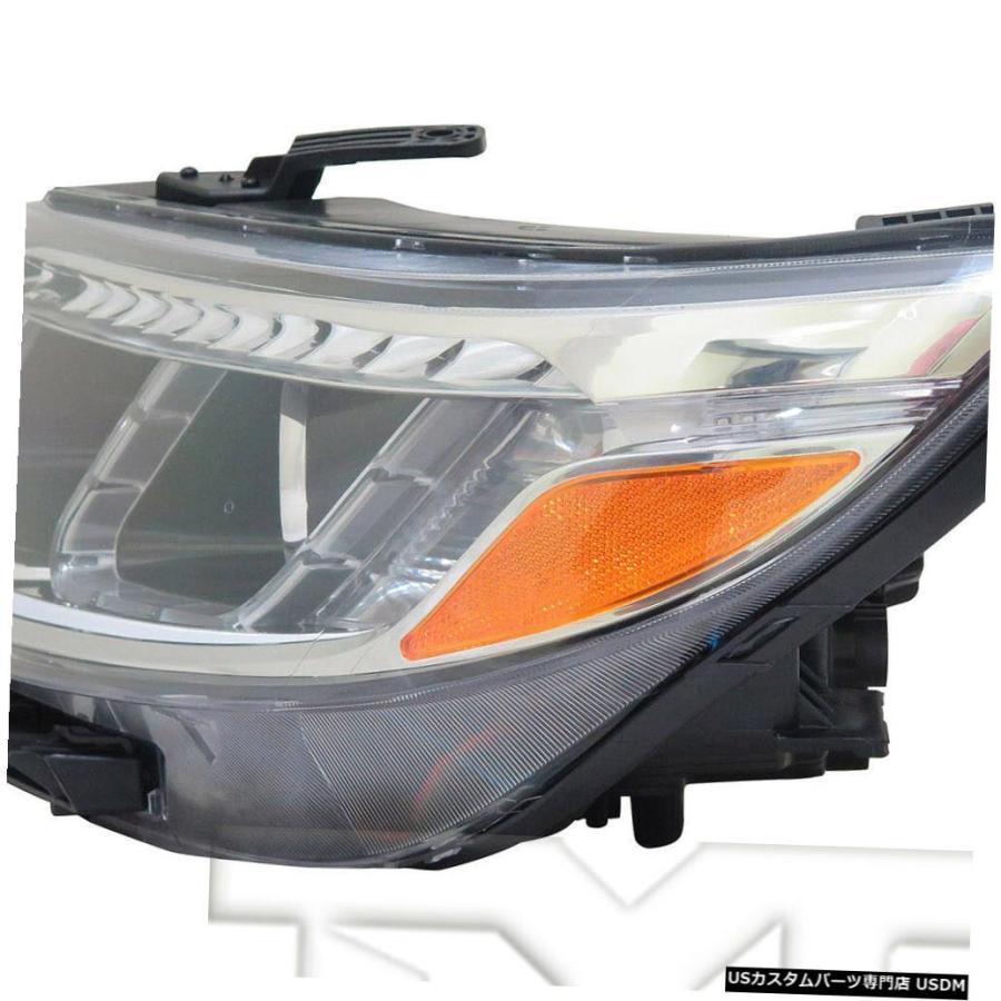 ヘッドライト 14-15 Kia Sorento EX / SXハロゲン左ドライバーヘッドライトヘッドランプCAPAに適合  Fits 14-15 Kの画像