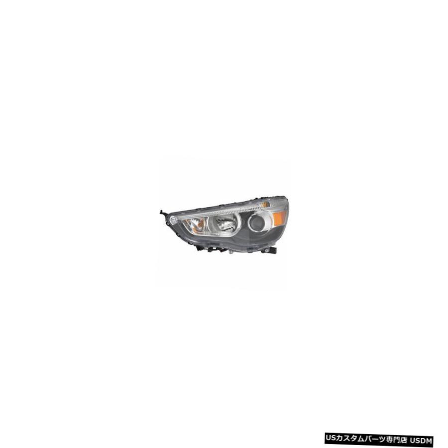 ヘッドライト 2011-2019 Mitsubishi Outlander Sport Halogen Headlight Lamp Driver L