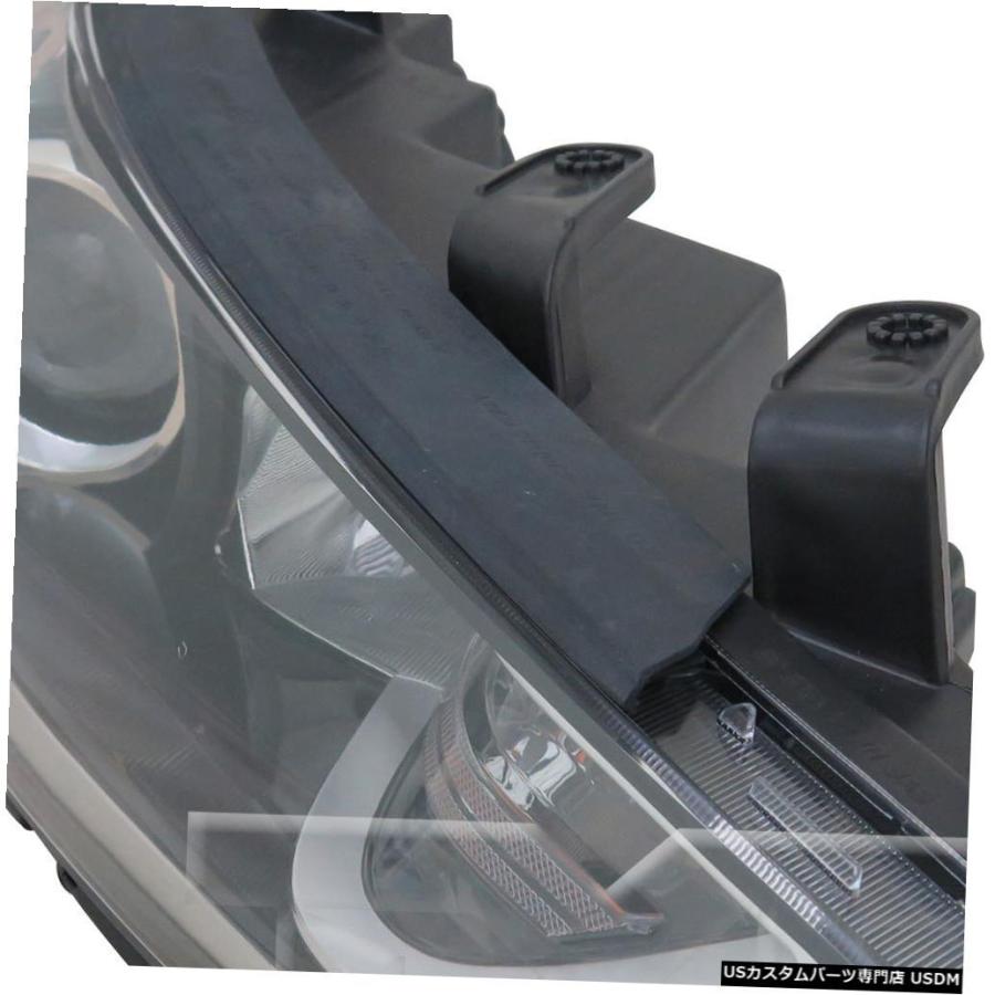 ヘッドライト 17-18ヒュンダイエラントラハロゲンw / PLヘッドライトランプドライバー左側に適合  Fits 17-18 Hyundai Elaの画像