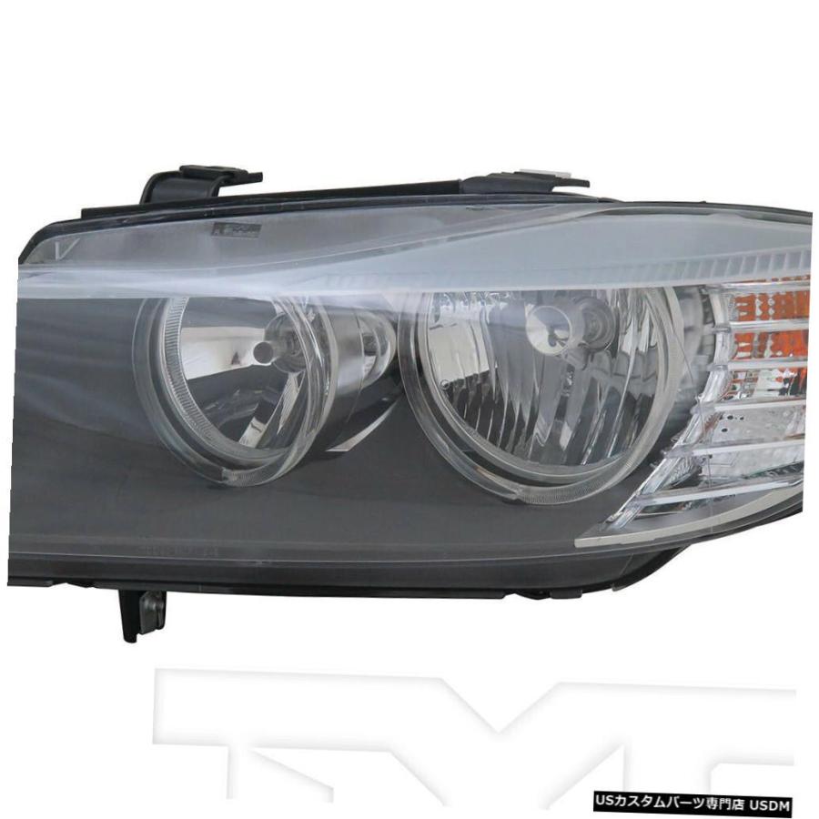 ヘッドライト 09-11 BMW 3シリーズセダン/ 09-12ワゴンハロゲン左ドライバーヘッドライトCAPA  09-11 BMW 3 Series