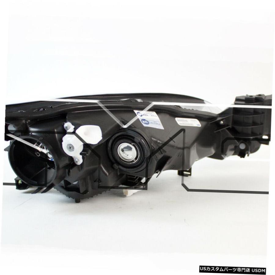 ヘッドライト 09-10マツダ6ハロゲン左ドライバーヘッドライトヘッドランプNSFに適合  Fits 09-10 Mazda 6 Halogen Leの画像