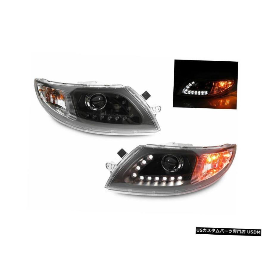 Headlight 集積回路 CEスクールバス2005-2015黒いこと映写機LEDヘッドライトヘッドライトランプペア  集積回路 CE SCHOOL 自動車-その他ライト