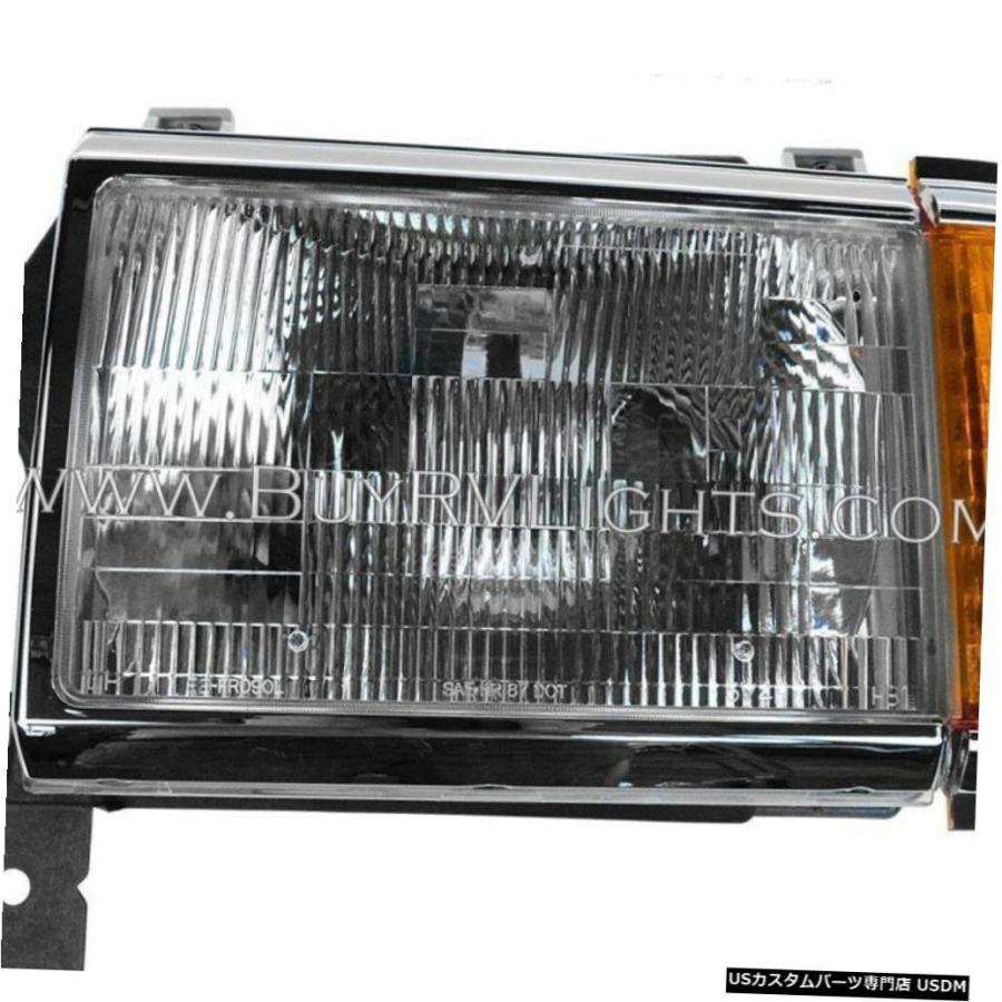 Headlight MONACO DYNASTY 1997 1998 1999 OUTER PAIR HEADLIGHTS HEAD LIGHTS Fの画像