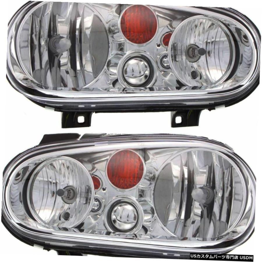Headlight COACHMEN MIRADA 2001 2002 2003ペアセットヘッドライトヘッドライトフロントランプRV  COACHME