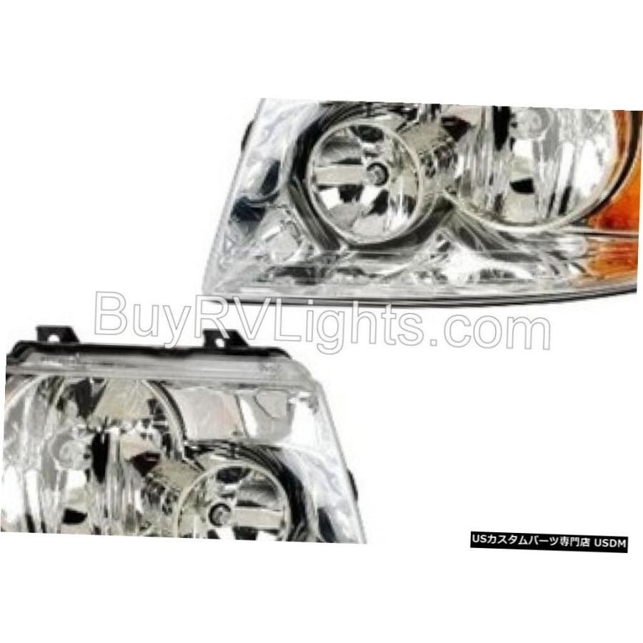 Headlight トールフォーウィンズインフィニティ2004 2005 2006ライトヘッドライトヘッドランプペアセットRV  THOR FOUR