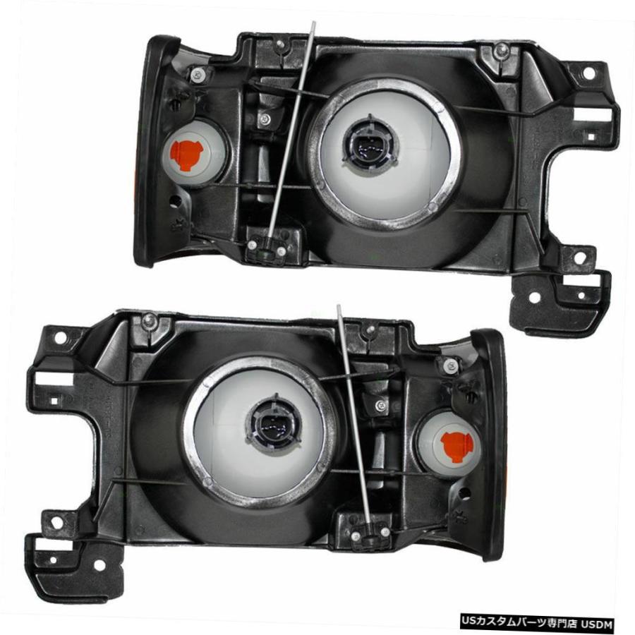 Headlight FLEETWOOD PACE ARROW 1991 1992 1993ヘッドライトヘッドライトフロントランプRVペア  FLEETの画像