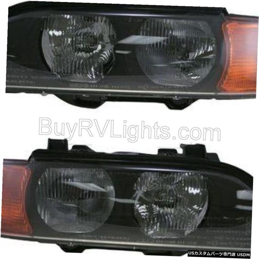 Headlight カントリーコーチマグナ2002 2003 2004ペアヘッドライトフロントランプヘッドライトRV  COUNTRY COACH M