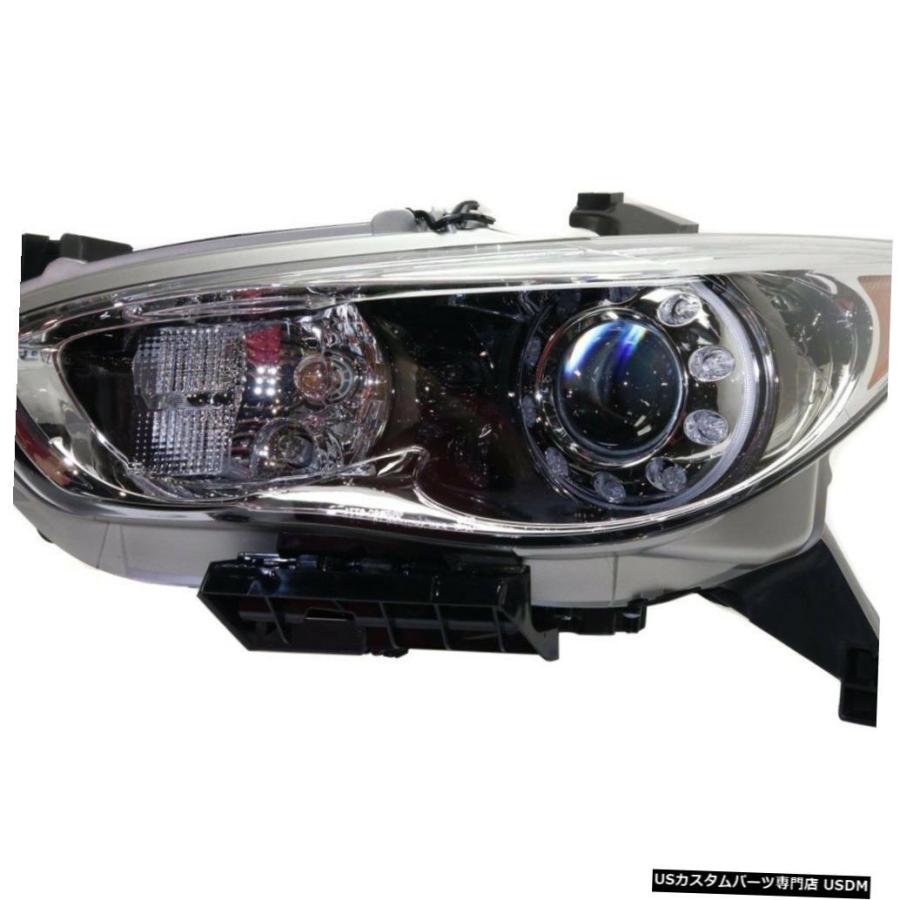 Headlight 相応うINFINITI QX60 HYBRID 2014 2015 HID左ドライバーヘッドライトヘッドランプライト  Fit 車、バイク、自転車-ライト、レンズ-その他ライト