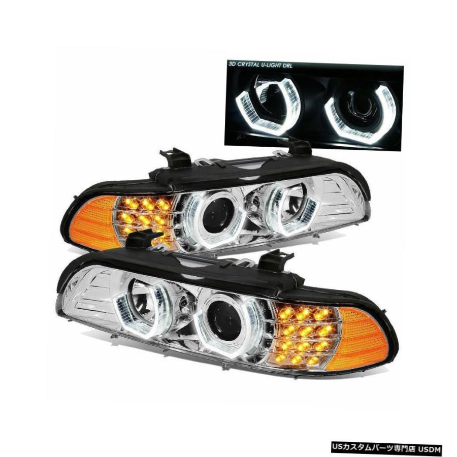Headlight カントリーコーチマグナ1999 2000 2001クロームプロジェクターヘッドランプヘッドライトRV LED  COUNTRY C