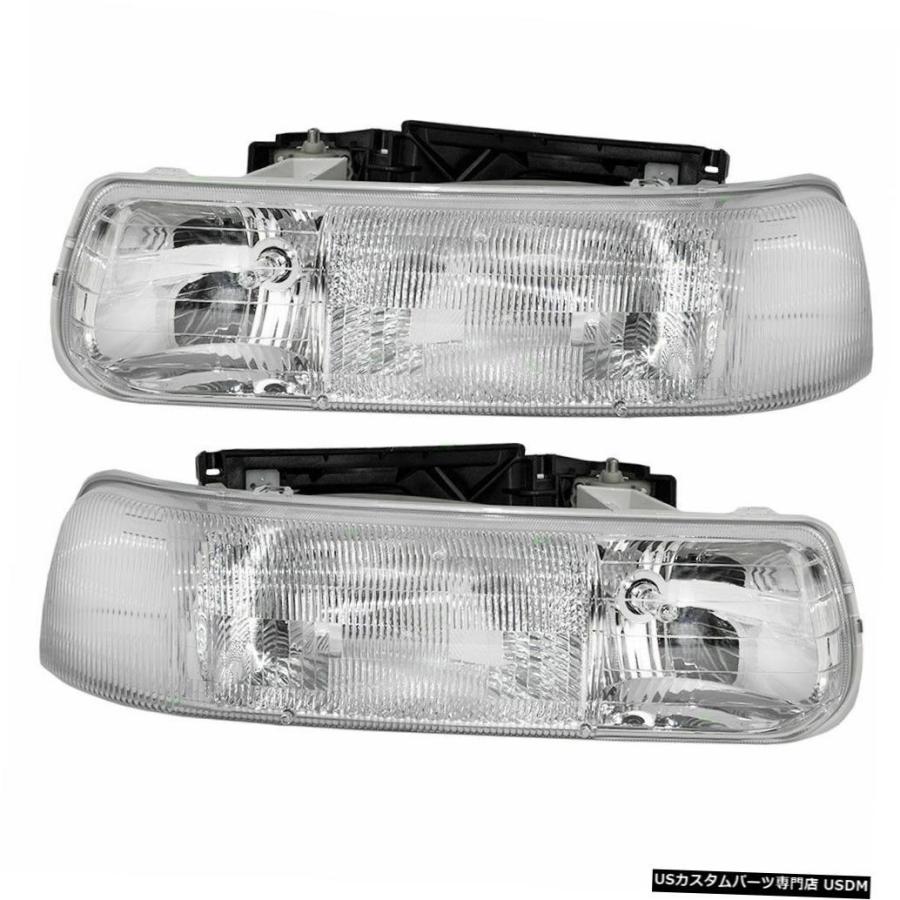 Headlight NATIONAL RV DOLPHIN 2002 2003ペアセットヘッドライトヘッドライトフロントランプRV  NATIONAL