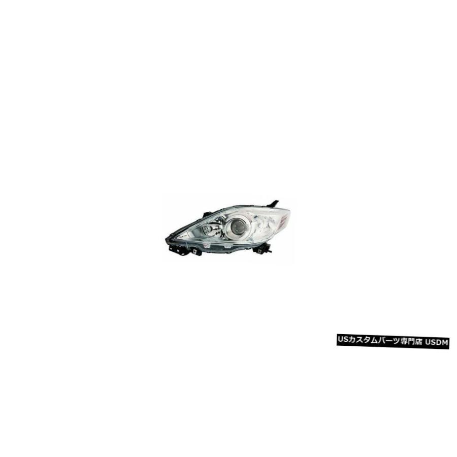 Headlight マツダ5 2008-2010左ドライバーハロゲンヘッドライトフロントランプヘッドライトクローム  MAZDA 5 2008-201