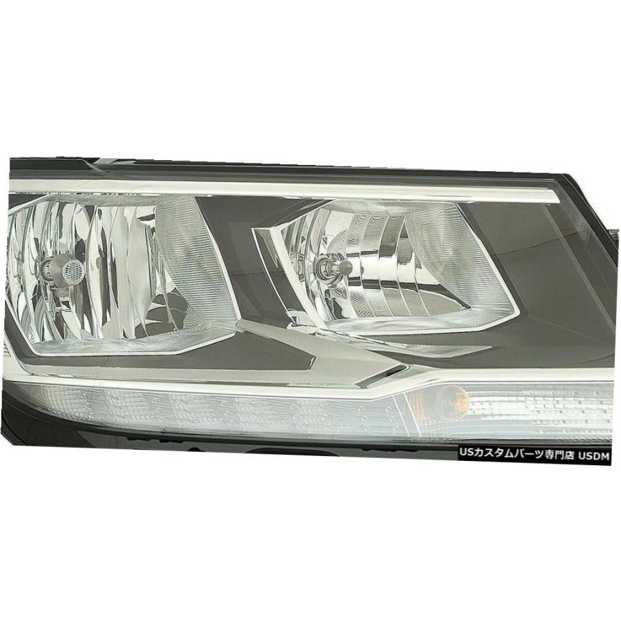 Headlight フォルクスワーゲンティグアン2018-2020右の乗客のヘッドライトヘッドランプライトハロゲン  VOLKSWAGEN TIGUA