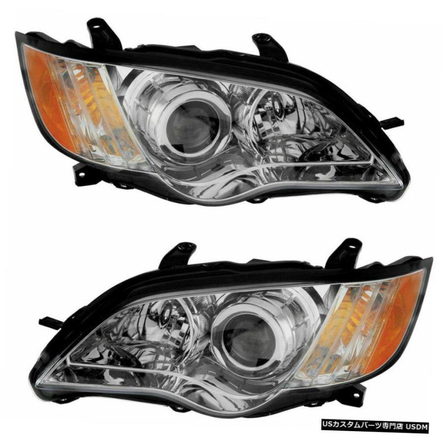 Headlight FIT SUBARUアウトうしろ側2008 2009右左ヘッドライトヘッドライトフロントランプペア  FIT SUBARU OUTB その他ライト-ライト、レンズ-車、バイク、自転車