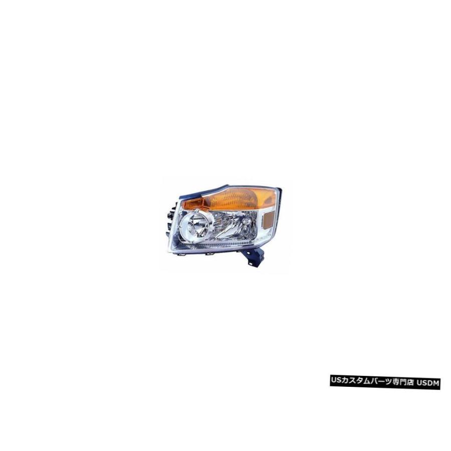 Headlight FITS日産アルマダ2008 2009 2010左ドライバーヘッドライトフロントランプヘッドライト  FITS NISSAN AR