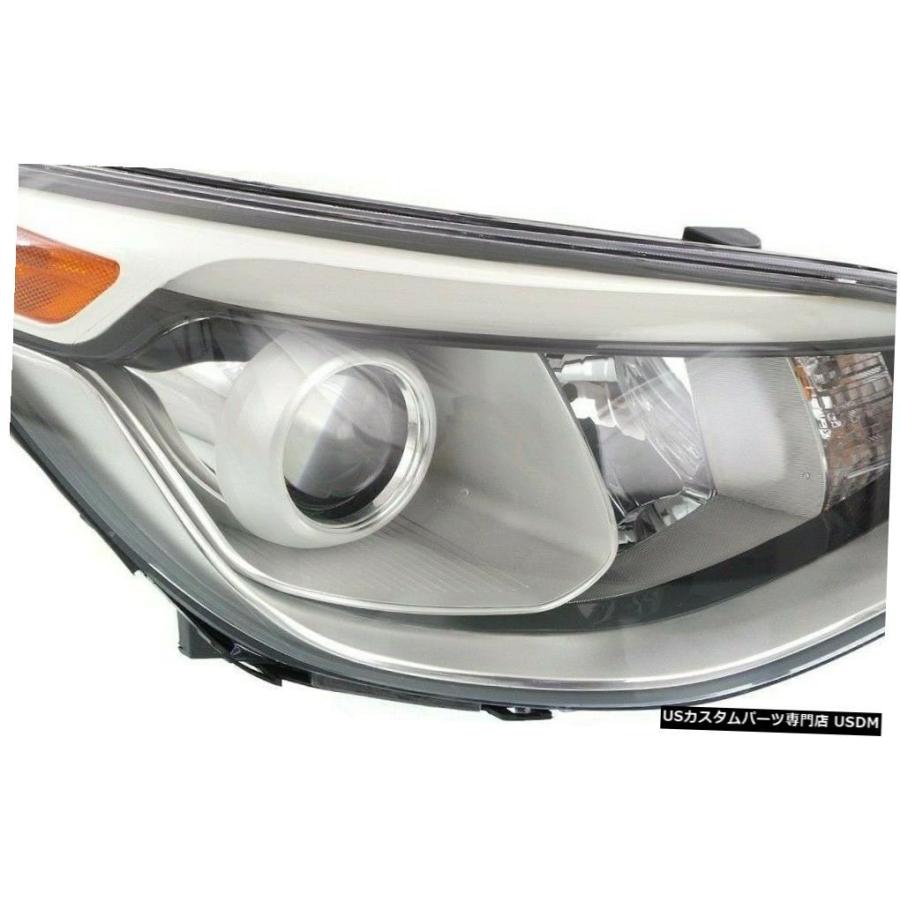 Headlight FITS KIA SOUL 2014-2016右ハロゲンプロジェクターヘッドライトヘッドライトランプ  FITS KIA SOUL