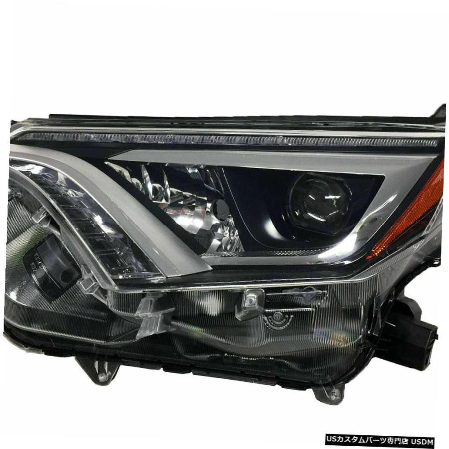 Headlight FIT TOYOTA RAV4 HYBRID 2016-2018 RIGHT LEFT LEDヘッドライトヘッドライトランプNEW_1