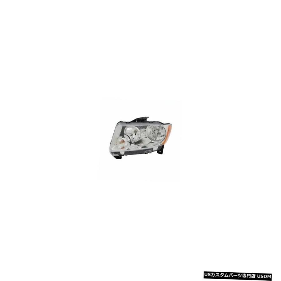 Headlight フィットジープコンパス2011 2012ヘッドライトヘッドライトフロントランプ左ドライバー  FITS JEEP COMPASS
