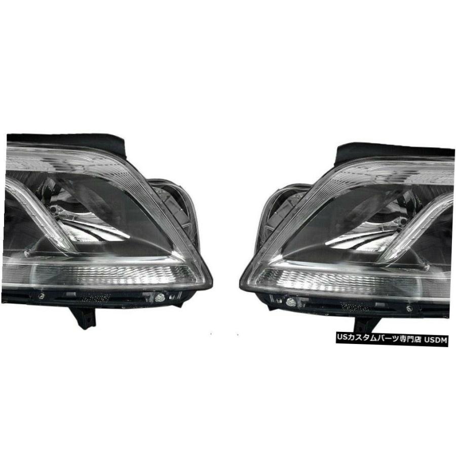 Headlight フィットメルセデスベンツGLクラス2013-2016 GL350 400ヘッドライトヘッドライトランプペア FIT MERCED