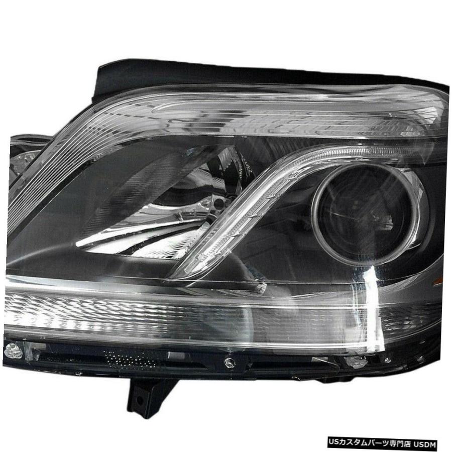 Headlight フィットメルセデスベンツGLクラス2013-2016 GL350 400ヘッドライトヘッドライトランプペア FIT MERCED_1