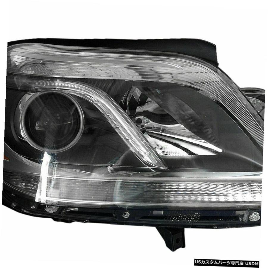 Headlight フィットメルセデスベンツGLクラス2013-2016 GL350 400ヘッドライトヘッドライトランプペア FIT MERCED_2