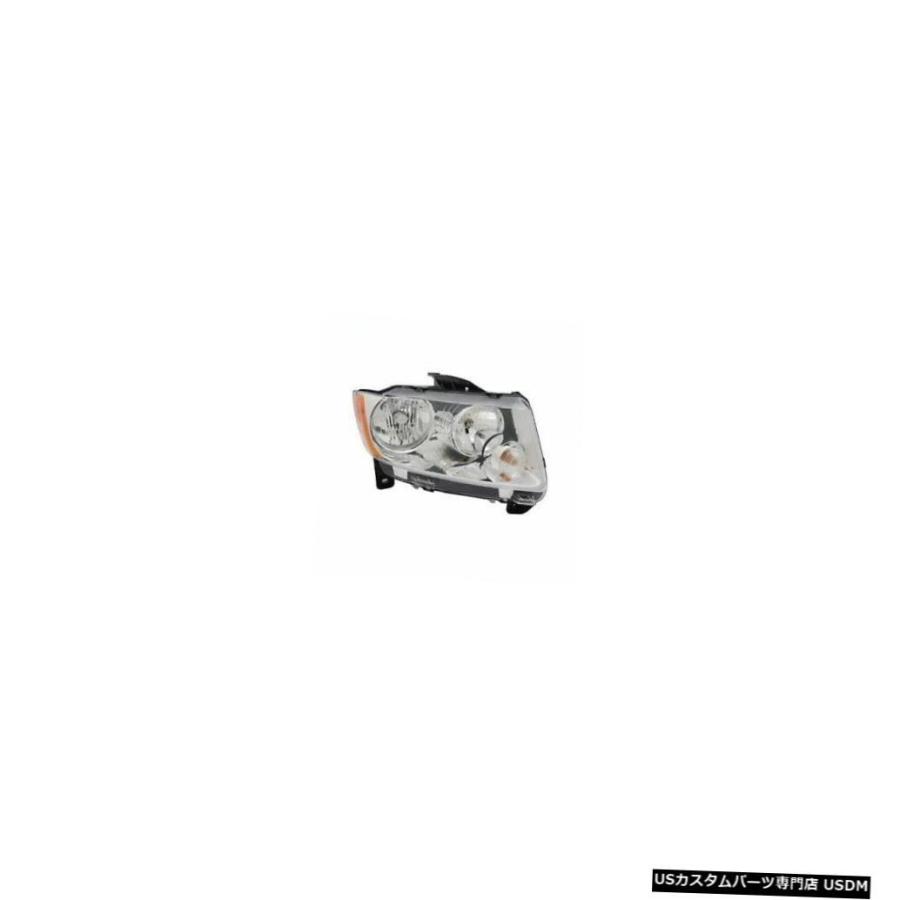 Headlight フィットジープコンパス2011 2012ヘッドライトヘッドライトフロントランプ右乗客  FITS JEEP COMPASS 201