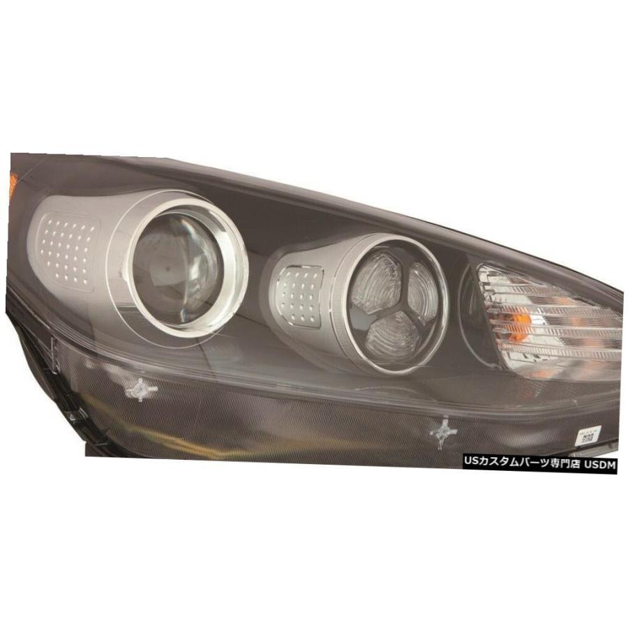 Headlight FIT KIA SPORTAGE 2017-2019ヘッドライトヘッドライトランプハロゲンFWD W / LEDペア FIT K_2