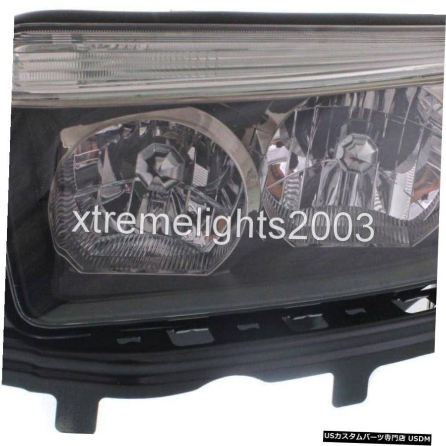 Headlight スバルフォレスター2006-2008ブラックスポーツヘッドライト 