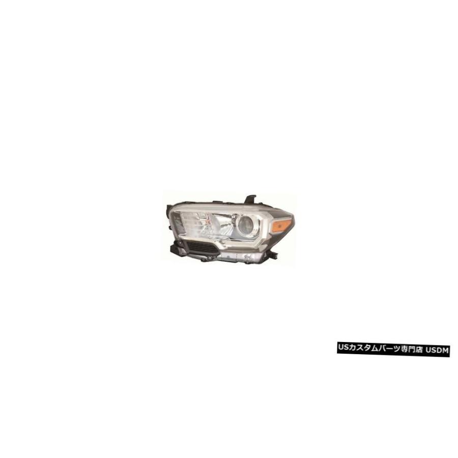 Headlight FIT TOYOTA TACOMA 2018 LEFT DRIVER HEADLIGHT HEAD LIGHT LAMP W /