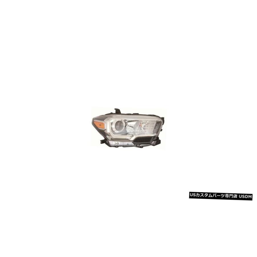 Headlight FIT TOYOTA TACOMA 2018 RIGHT PASSENGER HEADLIGHT HEAD LIGHT LAMP