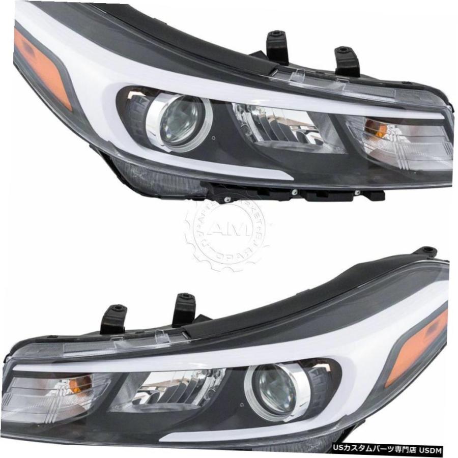Headlight FIT KIA FORTE 2017 RIGHT LEFT HEADLIGHTS HEAD LIGHTS FRONT LAMPS