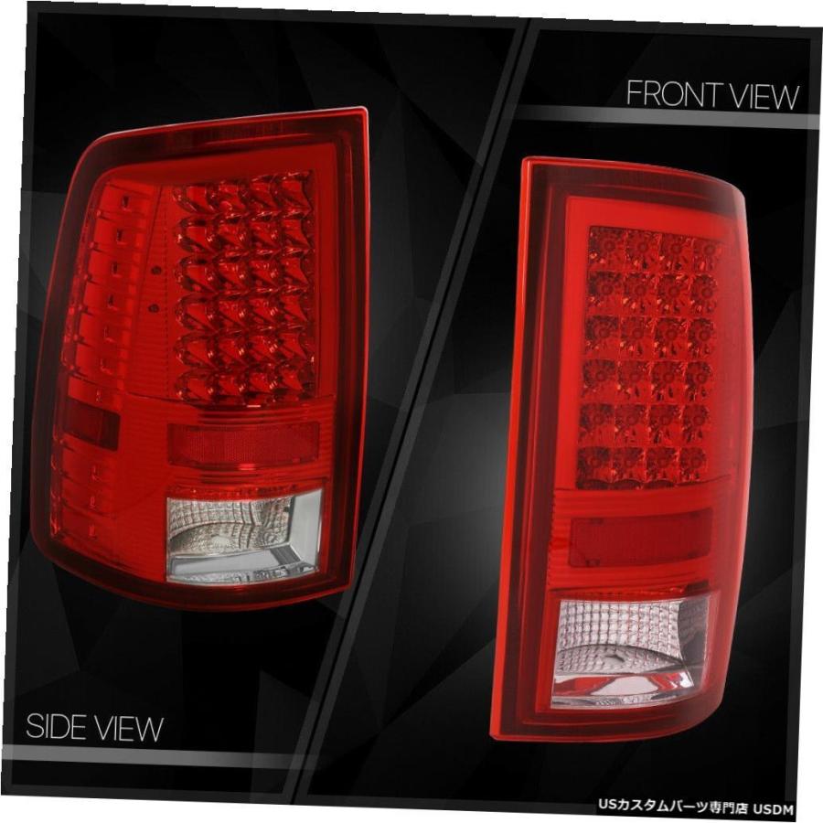 テールライト  Fits 2009-2017 Dodge Ram 1500/2500 \u003cFULL LED\u003e Chrome/Red Brak_2