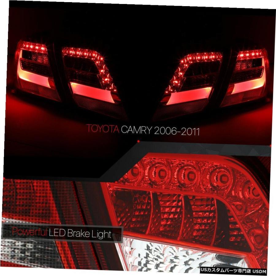 テールライト レッド/クリア* TRON LED BAR * 10-11トヨタカムリ用3D 