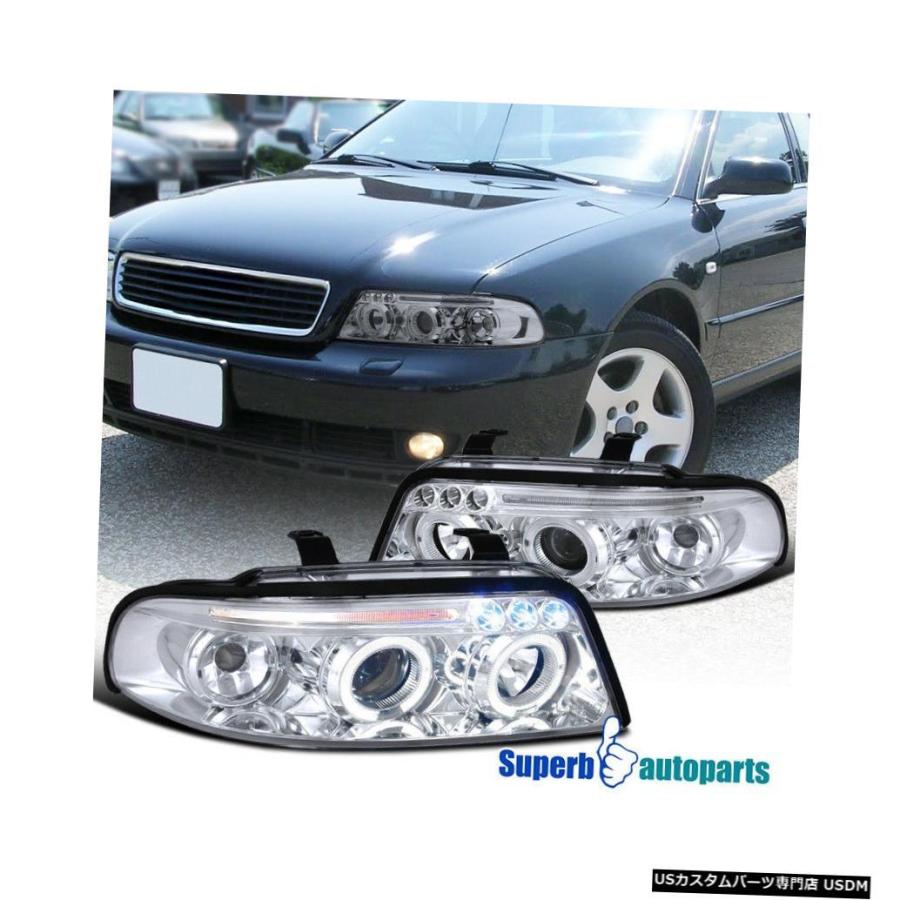 アウトレット 美品 PM PERFORMOTOR RGBカラーLEDハロプロジェクターヘッドライト (ヘッドランプ) 組み立てAudi A 4Quattro 96-01ブラックハウジング対応 USテールライト Audi A4 8EセダンスモークLEDテールライトリアライト10 2000 10 2004モデル AUDI A4 8E SEDAN SMOKED LED TAIL LIGHTS REAR LAMPS 10 2000 10 2004 MODEL