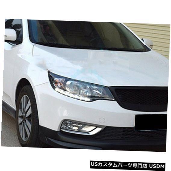 Front Bumper Cover 自動バンパーグリルトリムKia Forte 2009-2012のレトロフィットグリルカバーフィット Auto