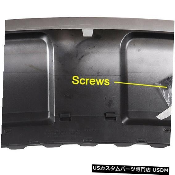 Front Bumper Cover フロントバンパー下部シールドシルバー牽引フック