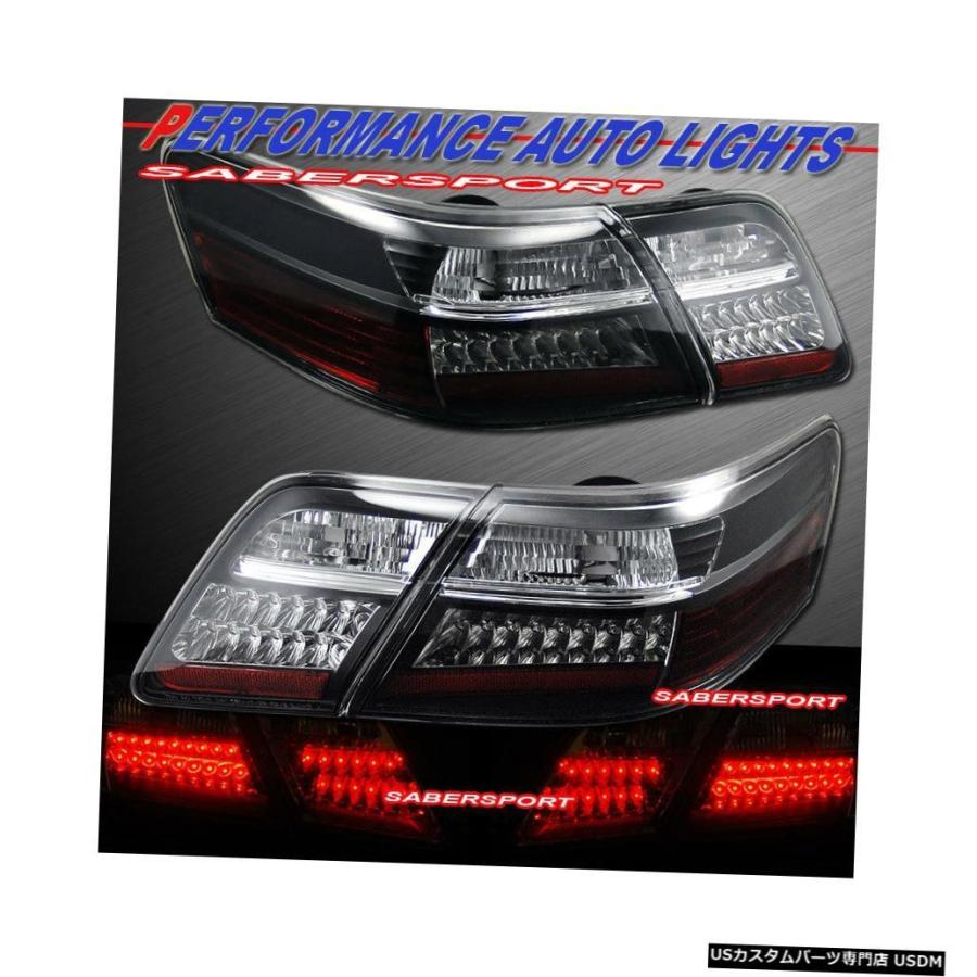 Tail light 2007-2009トヨタカムリ用4個入り口・入口黒いことハウジングLEDテールランプ仕掛ける  Set of 4pcs Black Hou その他ライト-ライト、レンズ-車、バイク、自転車