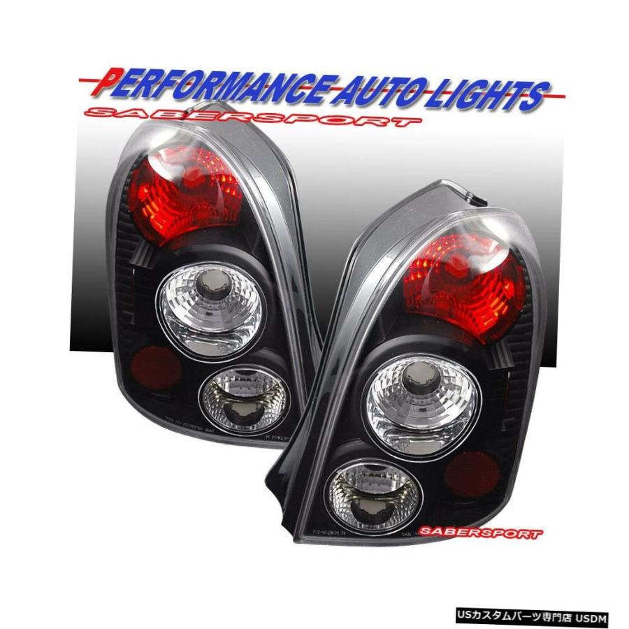 Tail light 2002-2003 Mazda Protege5 5drの有りの実黒いことAltezza表現スタイルテールランプの仕掛ける  Set of 車、バイク、自転車-自動車
